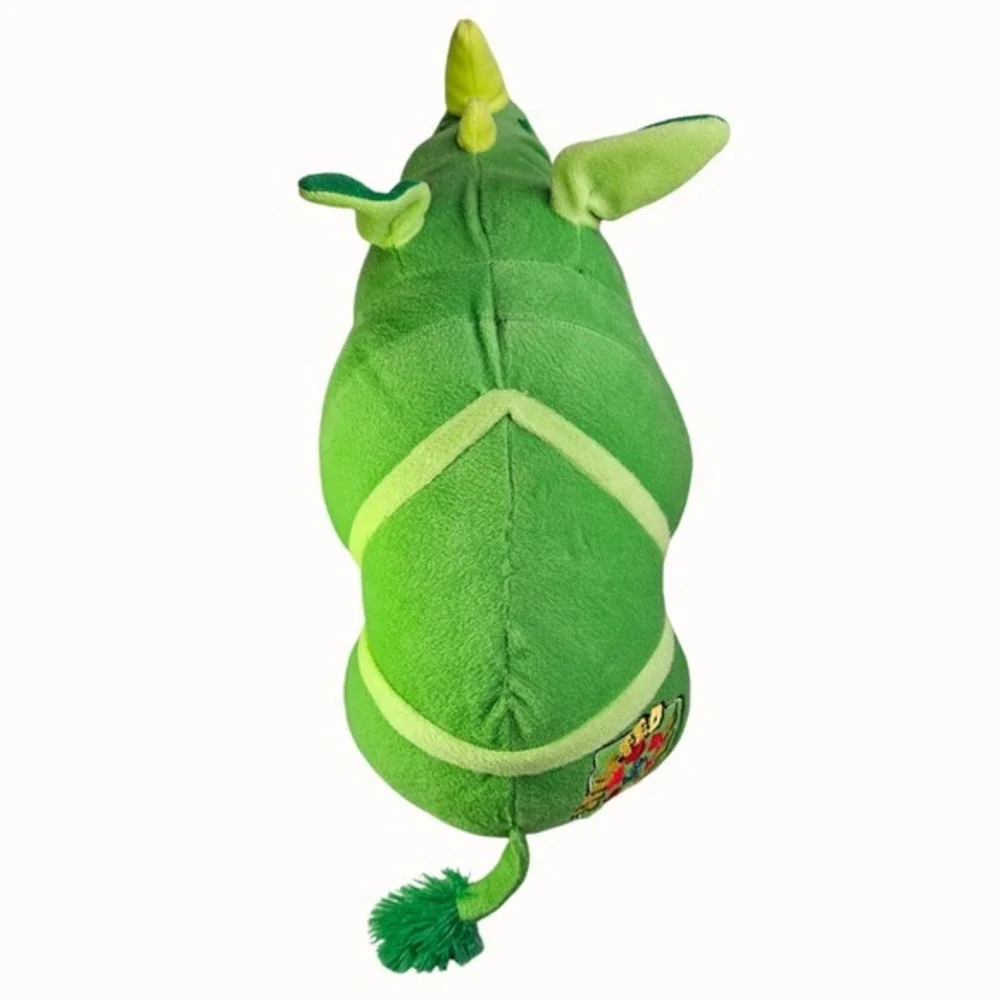 Rhino Rhinoceros‎ Plush Stuffed Animal Green Plushie Toy 17 Inch Sugar Loaf